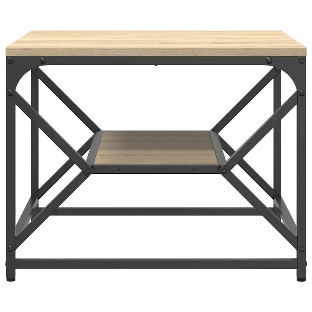 Tavolino da salotto Rovere Sonoma 51 x 50 x 40 cm 868226