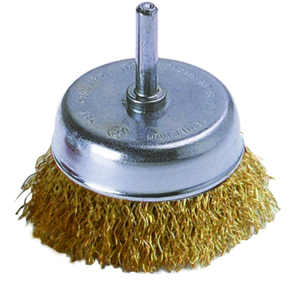 Utilia SPAZZOLA A TAZZA CON GAMBO  Ø mm. 75 10.00 pz
