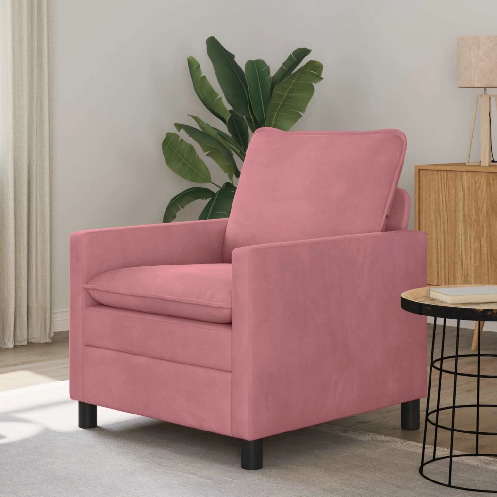 Divano Rosa 76 x 81 x 87,5 cm Velluto 42028758