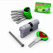 Cilindro Sagomato Evo K22 Top Securemme Ott.nich.satin Chiavi 5 mm 122 51