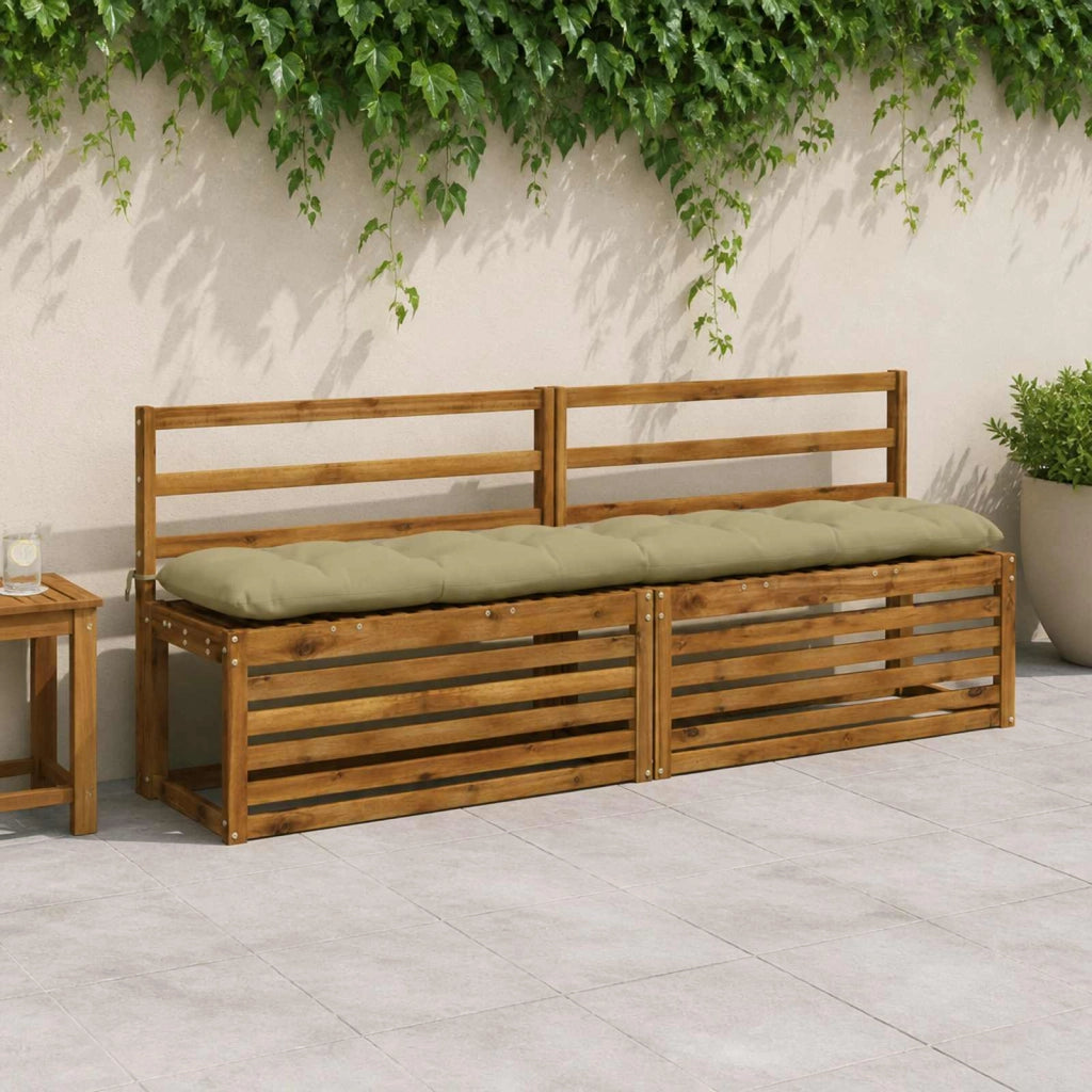 Cuscino per panchina VIANEN 100% Poliestere Verde chiaro 953232