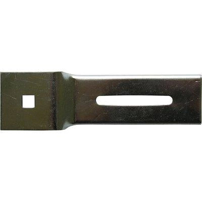 STAFFA SUPPORTO MOTORE 1 FORO X RULLO AVVOLGIBILI - A SQUADRA ZINCATO MM 165X43- 5 pezzi