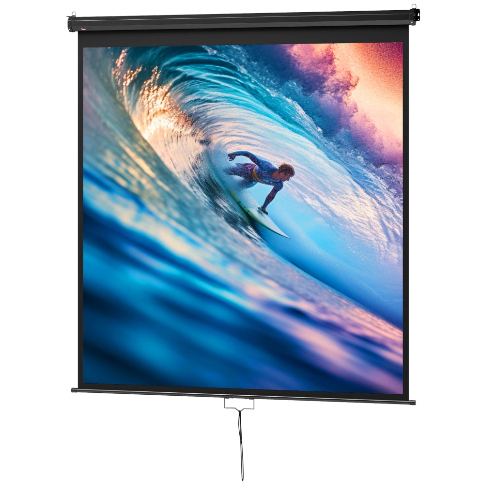 Schermo proiezione TV Home Cinema 99 pollici 4K HD ¨C zephmum ¨C 178x178 cm