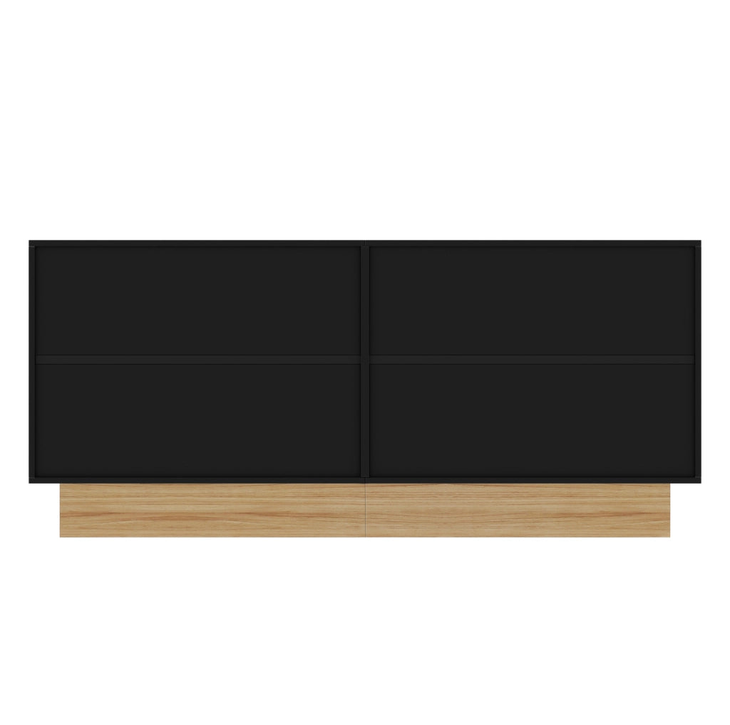 Credenza moderna con 4 ante e ampio spazio interno