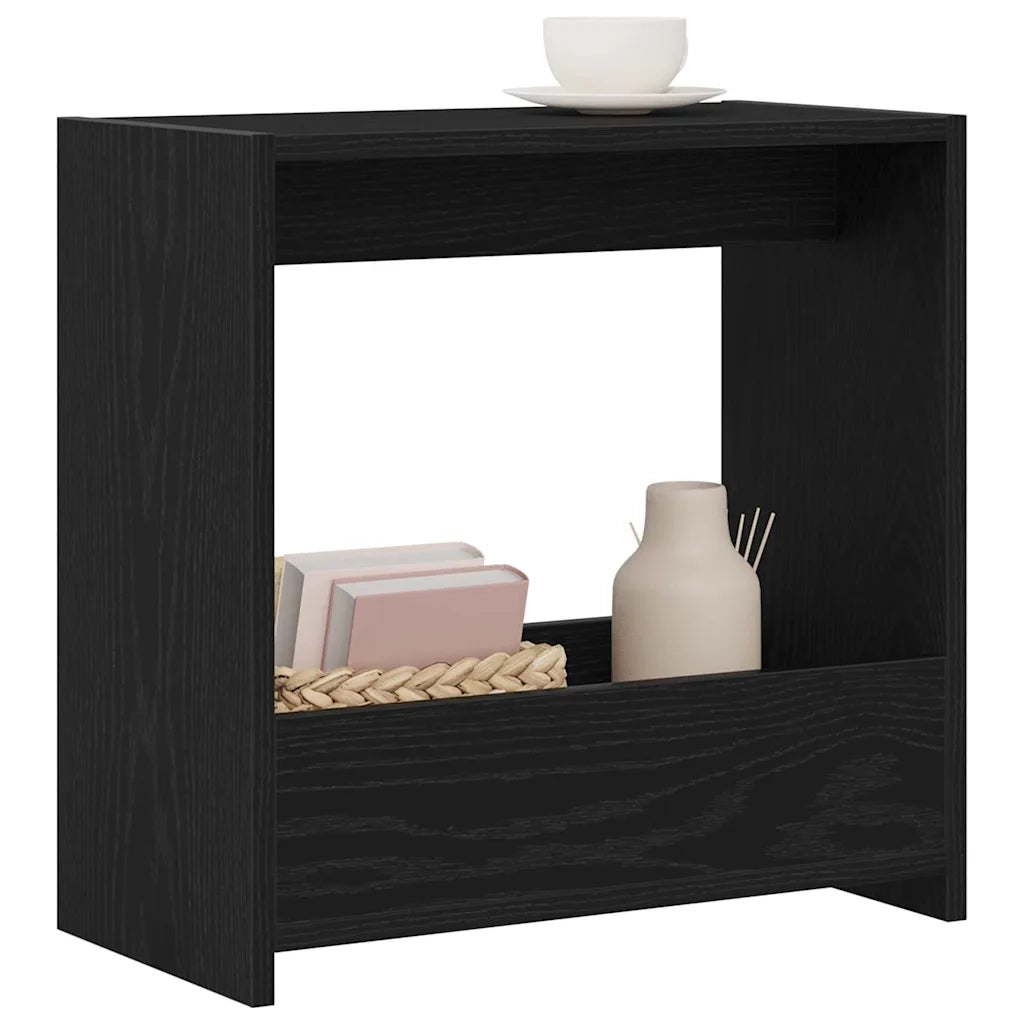 Tavolo laterale Rovere Nero 50 x 26 x 50 cm 862621