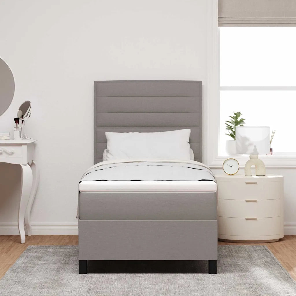 Letto a molle con materasso con led Talpa 90 x 200 cm Tessuto