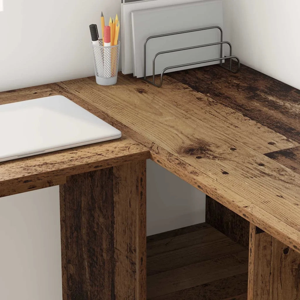 Scrivania Legno vecchio 142 x 102 x 73 cm Legno multistrato 869296