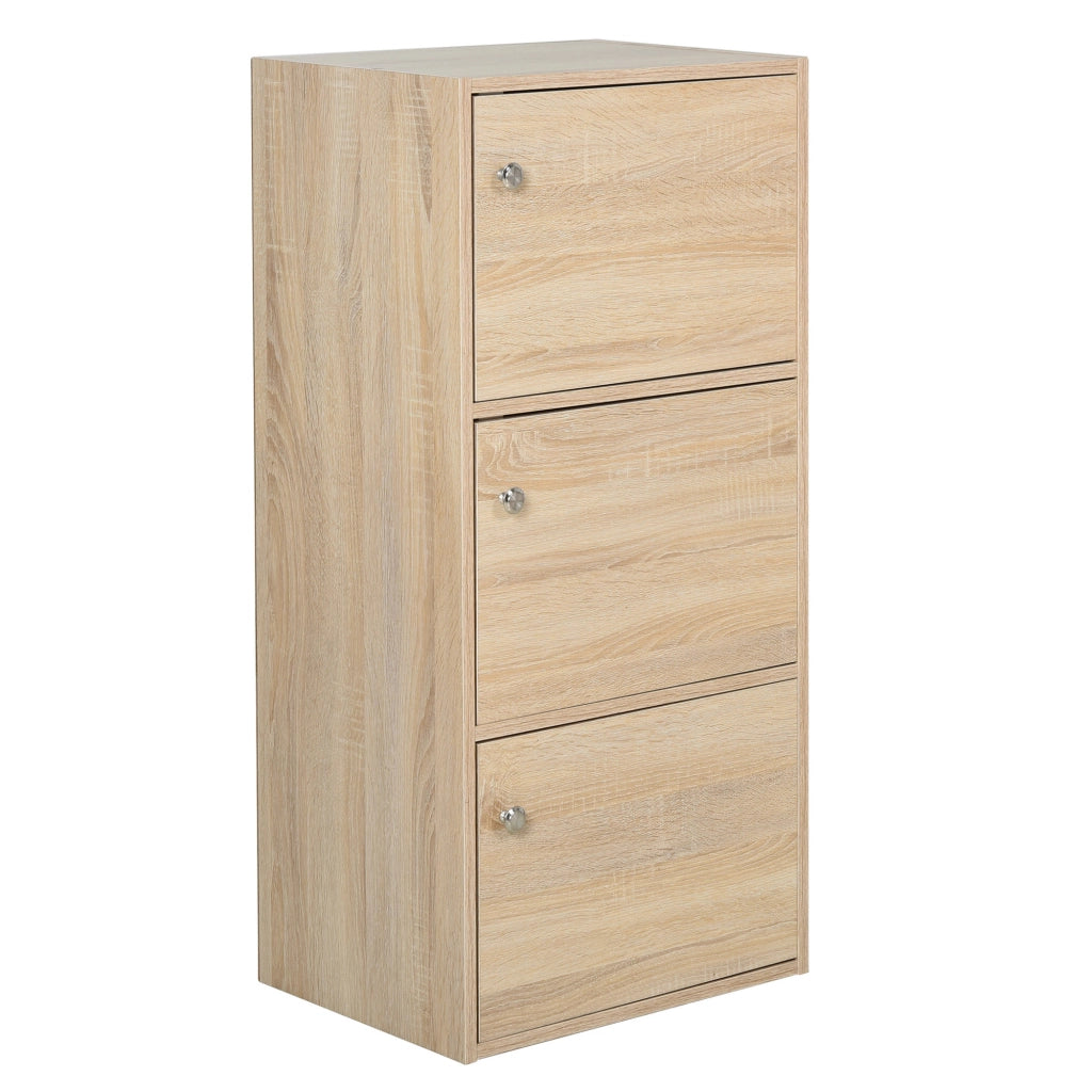 Mobiletto con 3 Antine e Ripiani ¨C Minimal ¨C 48x34x100cm