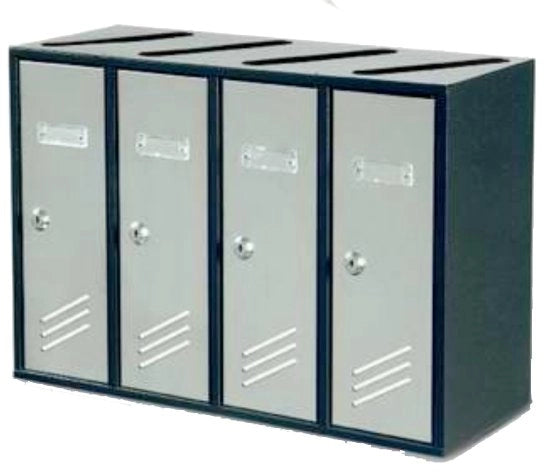 CASELLARIO POSTALE 5 unitÃE - mm 610x190x340h