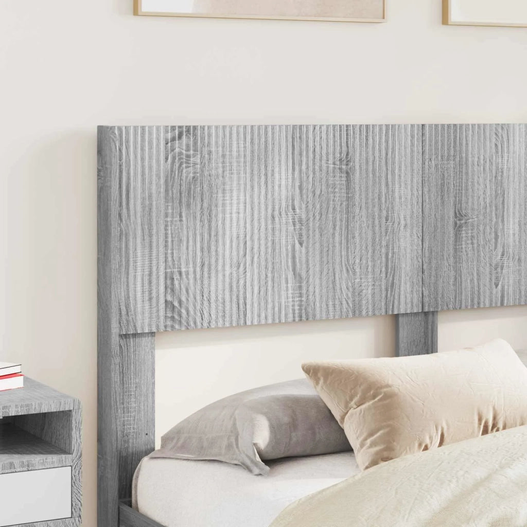 Struttura del letto con stoccaggio e testata Grigio Sonoma 3414376
