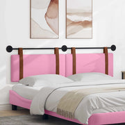 Testata appesa Tinta unita Rosa 190 x 55 x 5 cm PU Antico 42031523
