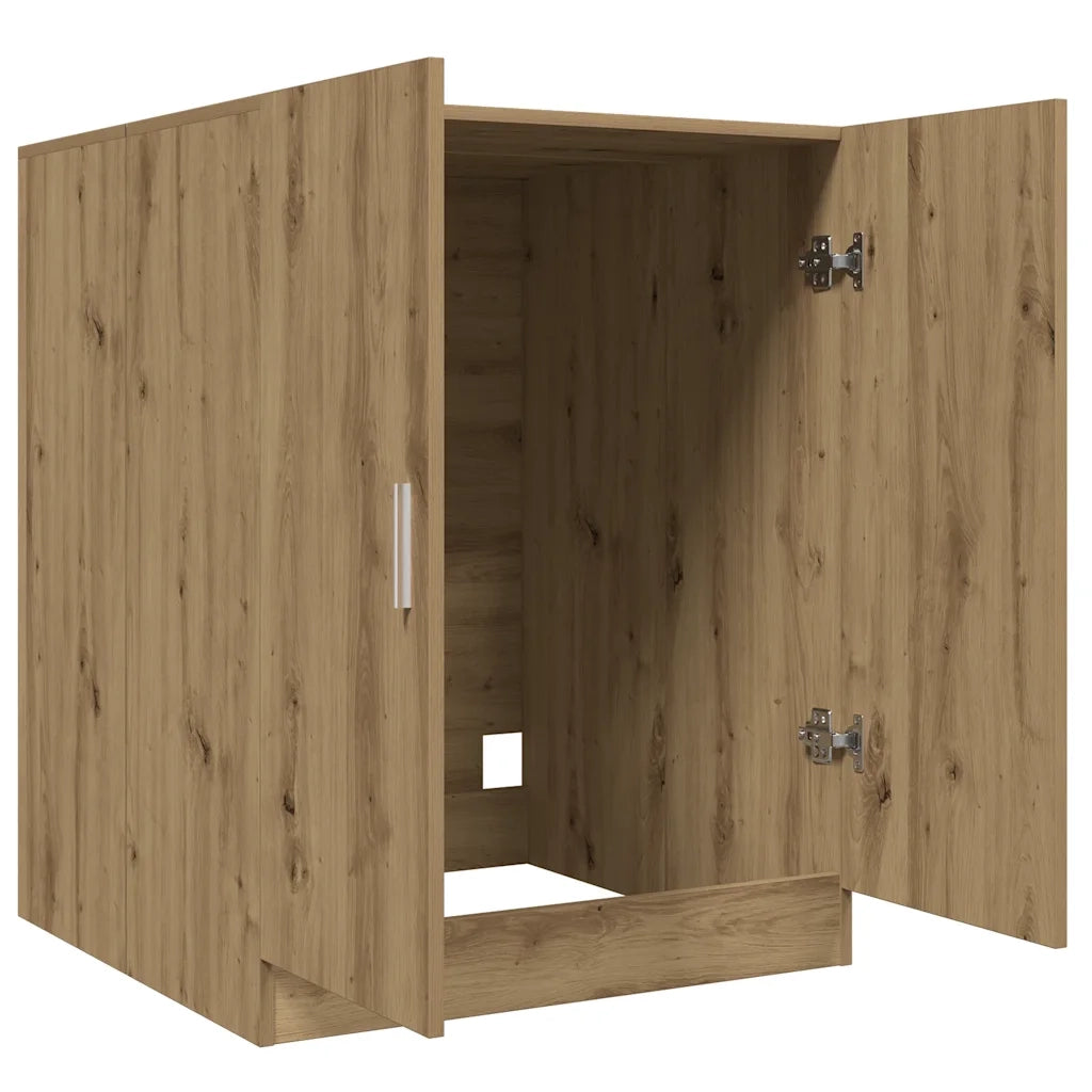 Mobile per Lavatrice Rovere Artigianale 70,5x71,5x91,5 cm 856641