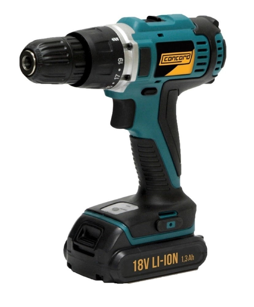 CONCORD CD013-18 TRAPANO A BATTERIA 18 V LI-ION