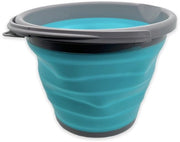 Emmer Opvougbile per il Cucina - Vouwemmer per il Cucina - Emmer per il Cucina - Emmer per il Camping - Emmer in Silicone - Emmer in Kunststof con Tappo di Servizio