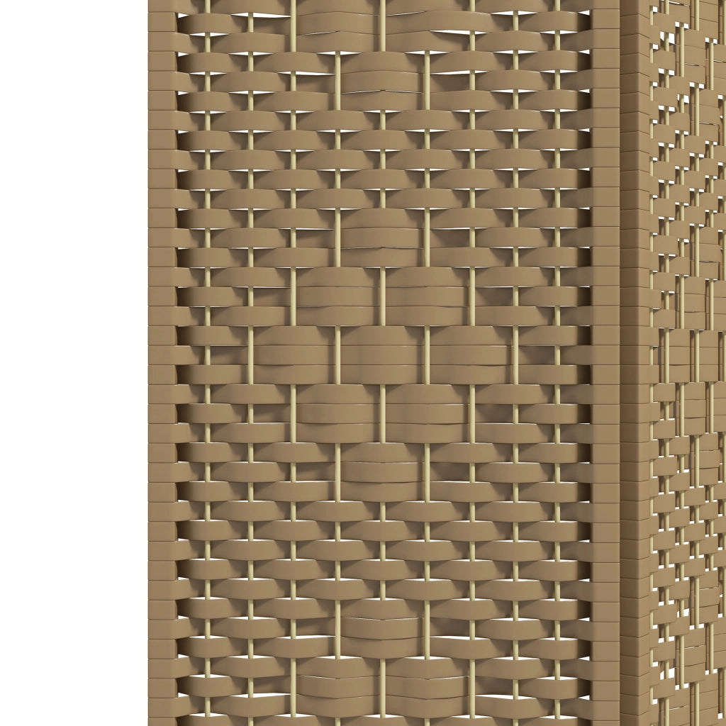 Paravento in legno 6 pannelli ¨C zephmum ¨C 240x170 cm naturale
