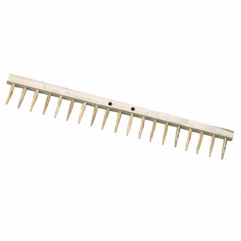 Rastrello Legno Diritto 19 Denti Faggio 70 Arcadia