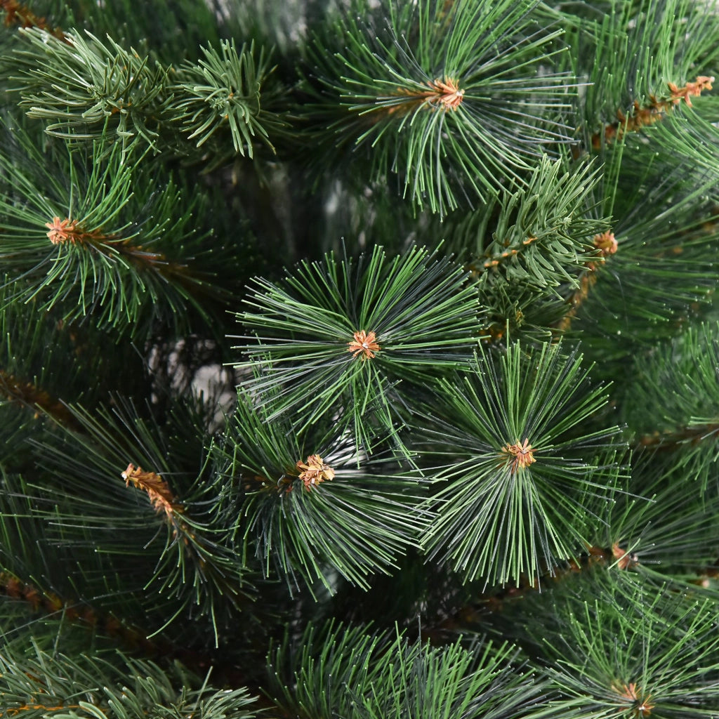 Albero di Natale Ø90 x 180 cm, abete artificiale, aghi realistici, verde