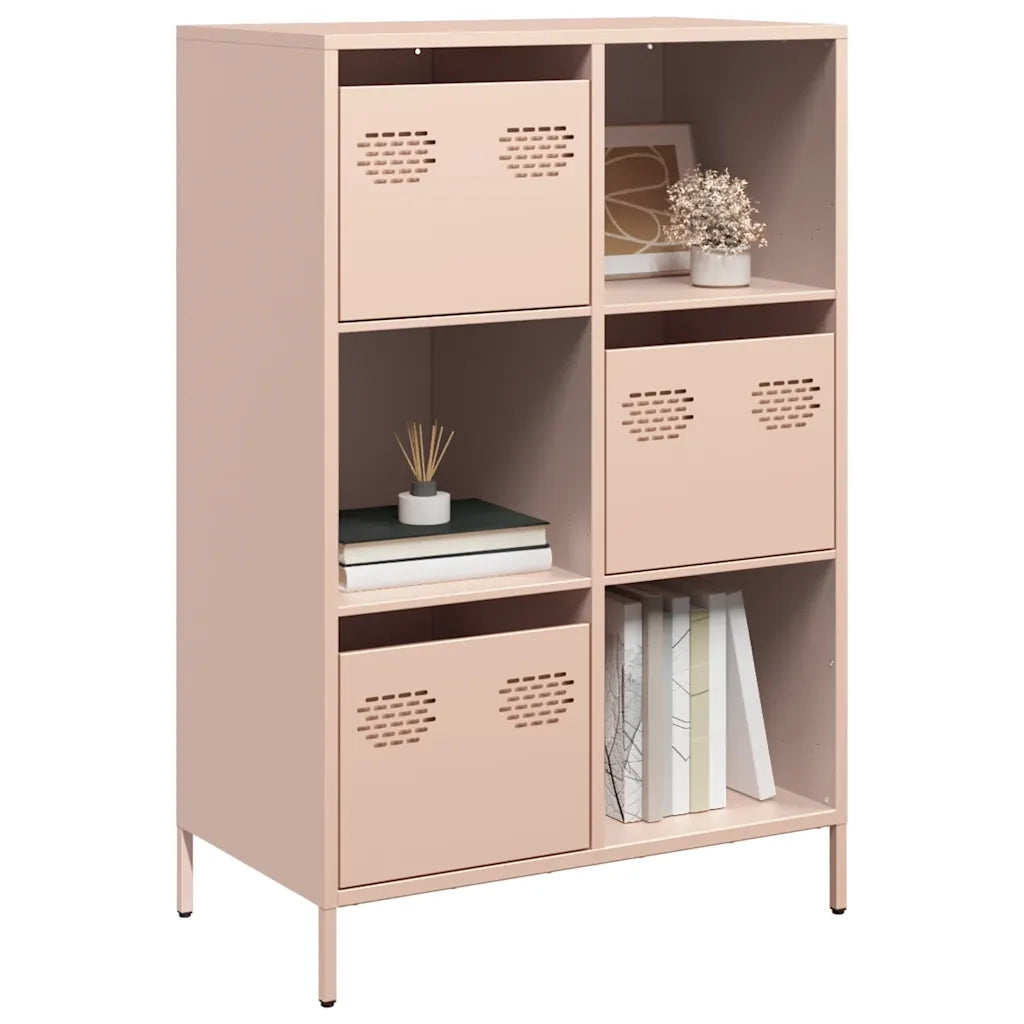 Credenza Rosa 68x39x103,5 cm in Acciaio 851407