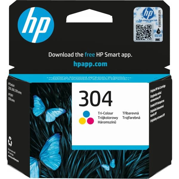 CARTUCCIA HP N9K05AE (304) COLORE