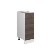 Armadio cucina dispensa alto R-Line Grigio nobile/Bianco 30 cm senza piano di lavoro Vicco