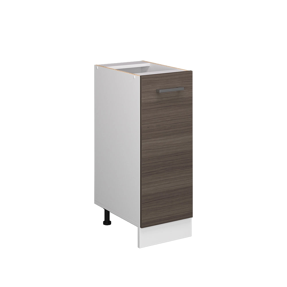 Armadio cucina dispensa alto R-Line Grigio nobile/Bianco 30 cm senza piano di lavoro Vicco