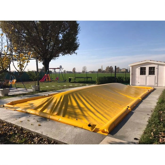 Salsicciotto Ad Aria Polartex® Airtube 0,6 Mm Per Coperture Invernali - Da 14,50 Mt  Piatto 1 Mt Lunghezza: 13.00 m