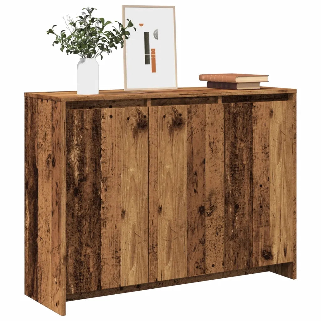 Credenza Legno Antico 102x35x55 cm in Truciolato 856780