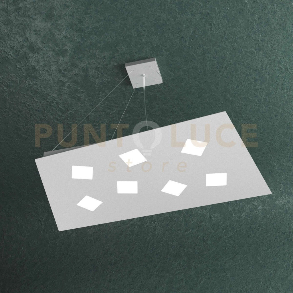 NOTE SOSPENSIONE 7 LUCI ATTACCO GX53 GRIGIO