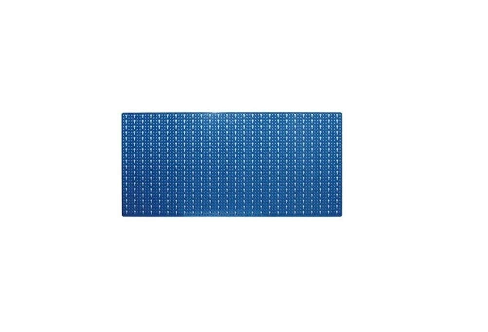Pannello Espositivo a Fori Asolati Acciaio Verniciato Cm 100X50 Blu