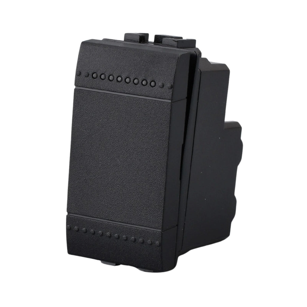 Invertitore 1P 16A 220V MBL Nero 1M Compatibile Bticino Living International BLN0901