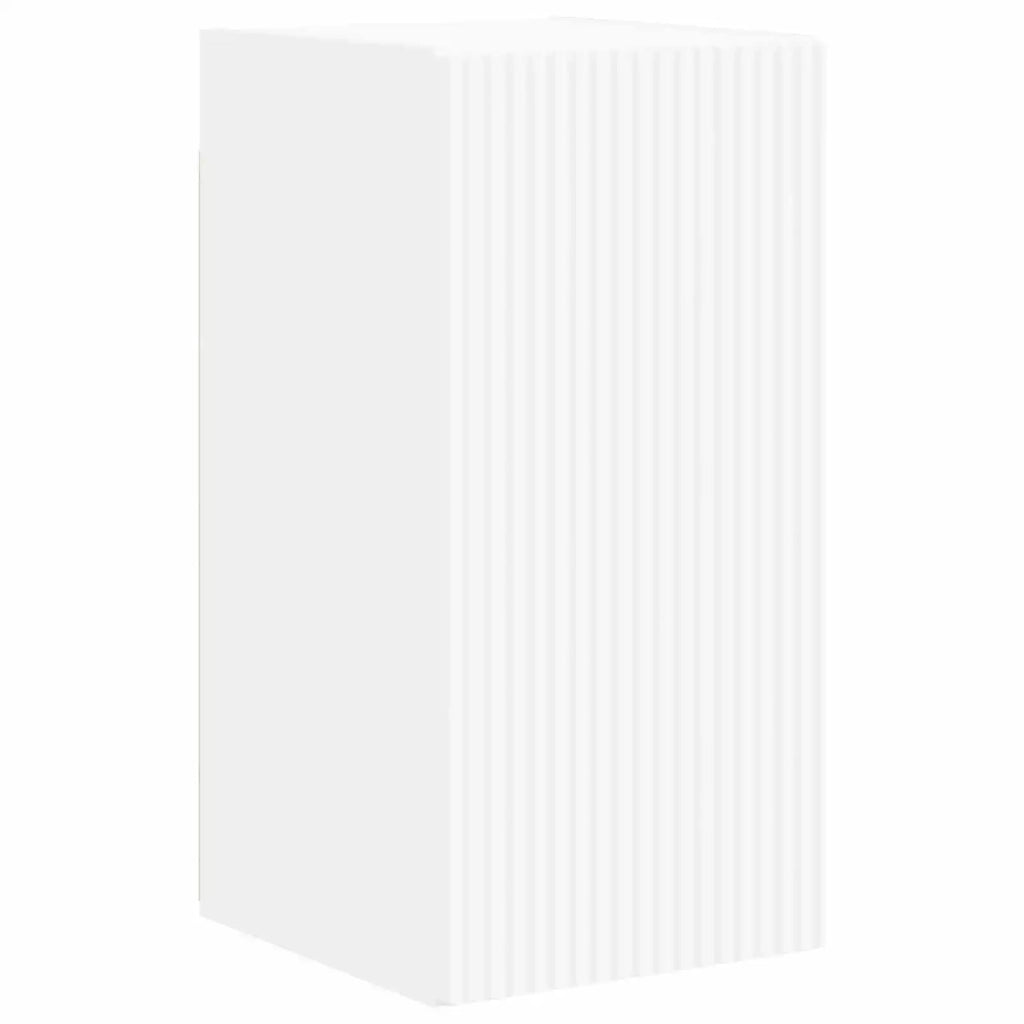 Set mobile TV 6 pcs Bianco Legno multistrato