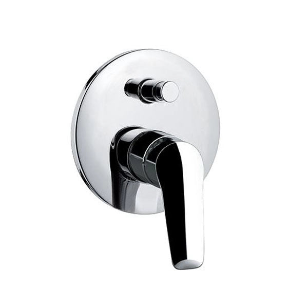 MONOCOMANDO INCASSO DOCCIA CON DEVIATORE LINEA ESSENZA- Cromo- MARIA- pezzi 1