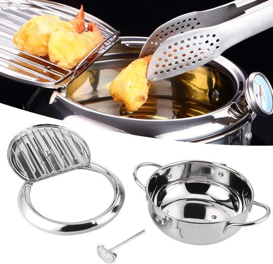 Piastra di cottura giapponese a fuoco lento con regolazione semplice e precisa per la cucina (20 cm)