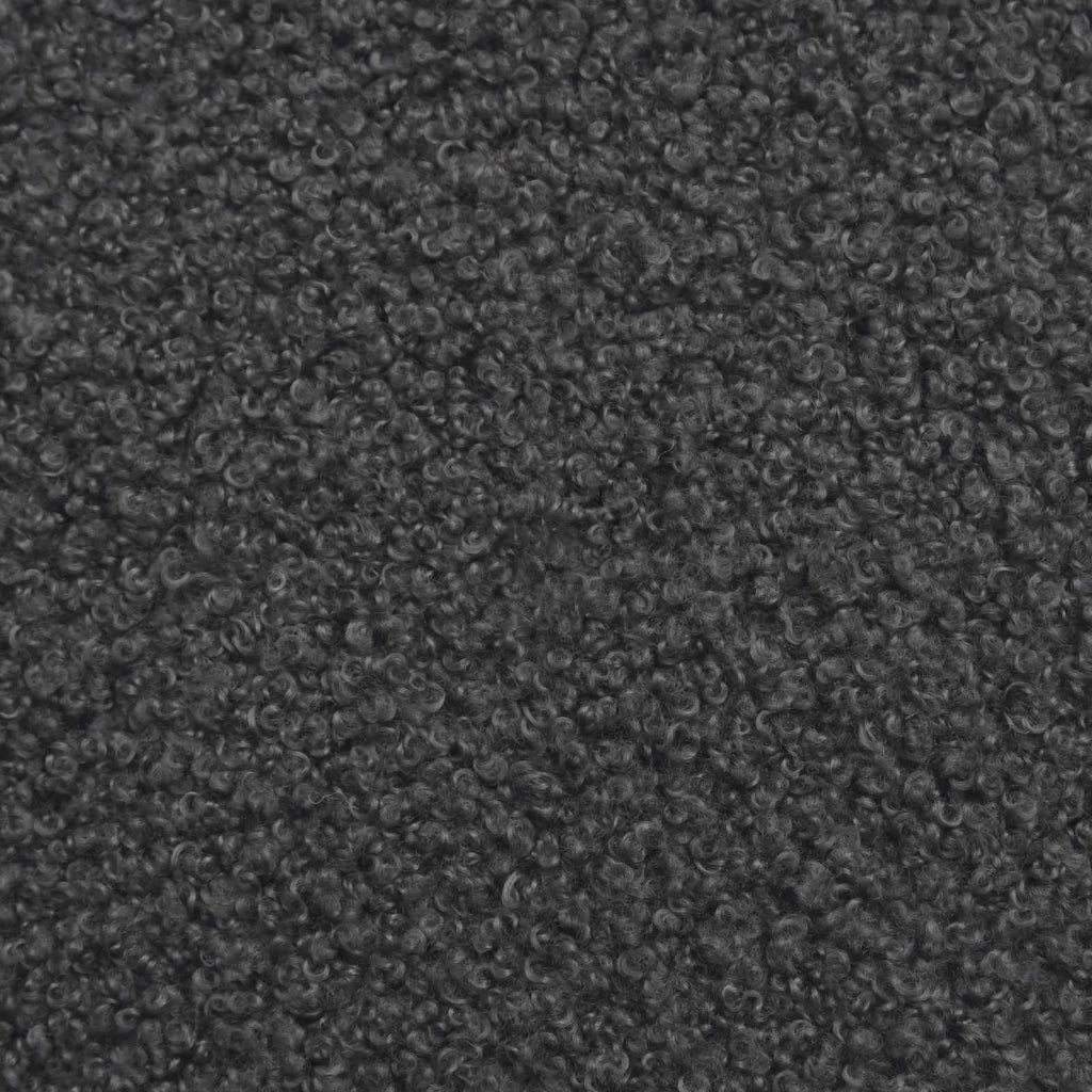 Poltrona Grigio Scuro Bouclé 42029959