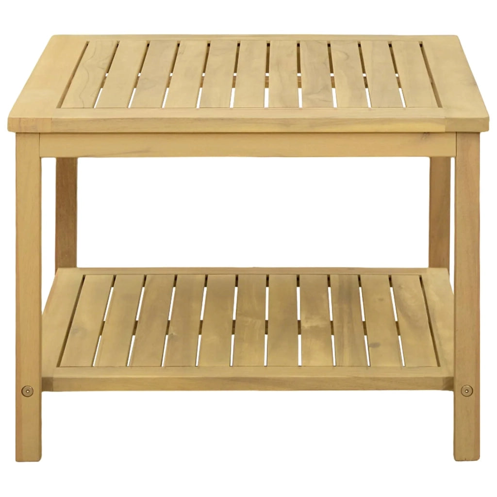 Tavolo laterale Olio Naturale 60 x 60 x 45 cm 42026787