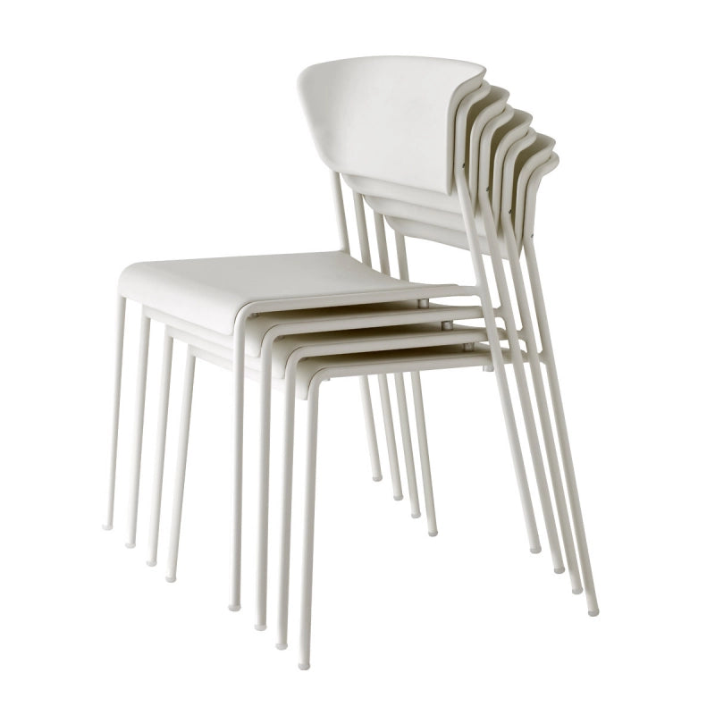 SET DA 4 SEDIA LISA TECNOPOLIMERO MADE IN ITALY SCAB DESIGN - Tortora 15