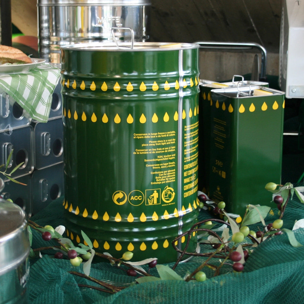 LATTINA PER OLIO 25 lt TAPPO NON INCLUSO