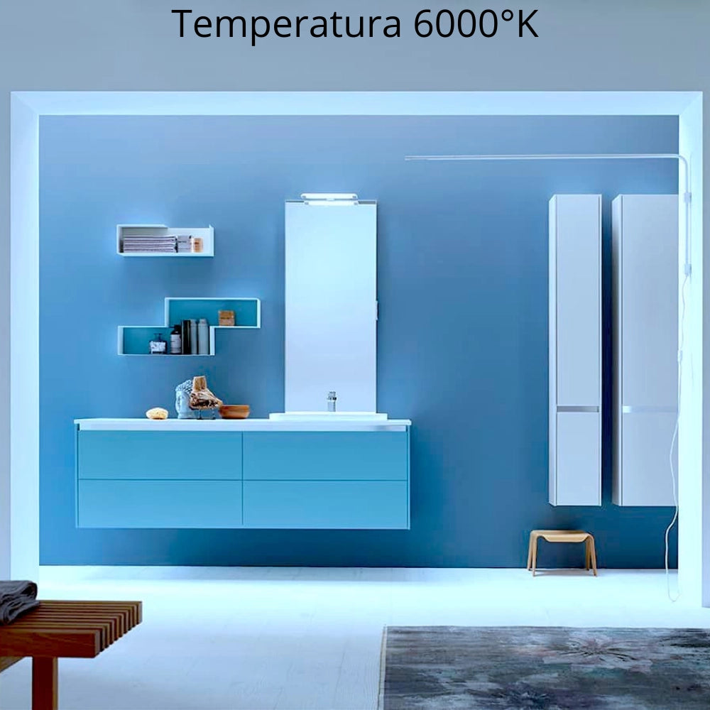 Lampadina dicroica led gu10 9.5 w resa 67watt risparmio energetico 4500k pezzi 10