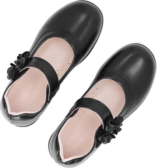 Sneaker per Bambine - Stile Principessa - Materiale PU - Adatto per Uniforme Scuola - Adatto per Ragazze - Stile Elegante - Bambine Sneaker