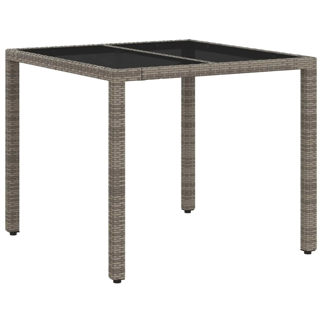 Set da pranzo per esterni 5 pz Grigio chiaro e grigio scuro 3422327