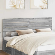 Testiera-Testata-Testiera Decorativa Grigio Sonoma 180 cm Legno multistrato 998789