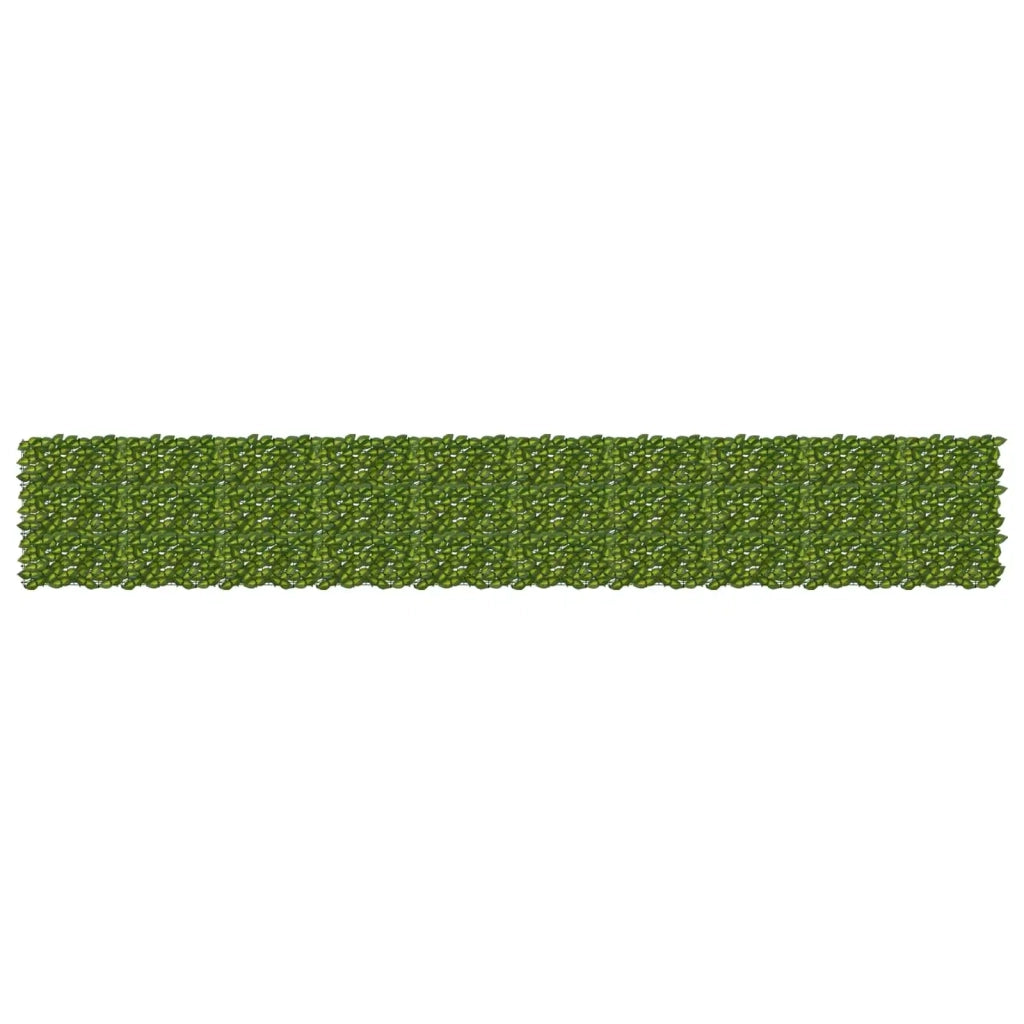 Paravento da Balcone | Schermo per balcone con foglie Verde e Giallo 500 x 75 cm