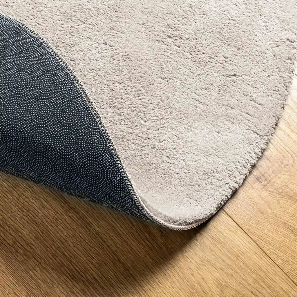 Tappeti per area HUARTE Sabbia 100 x 200 cm Poliestere 4103678