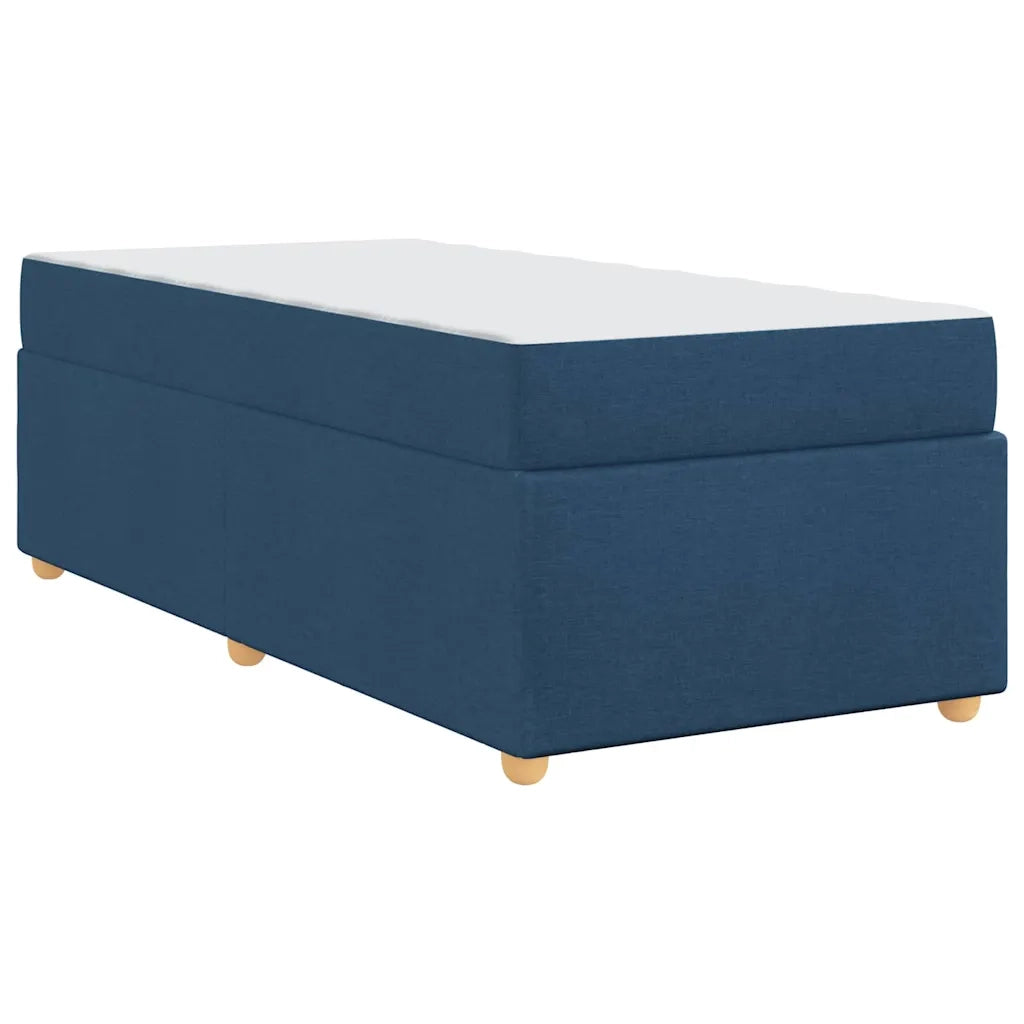 Struttura del letto con materasso Blu 80 x 200 cm Tessuto 3399320