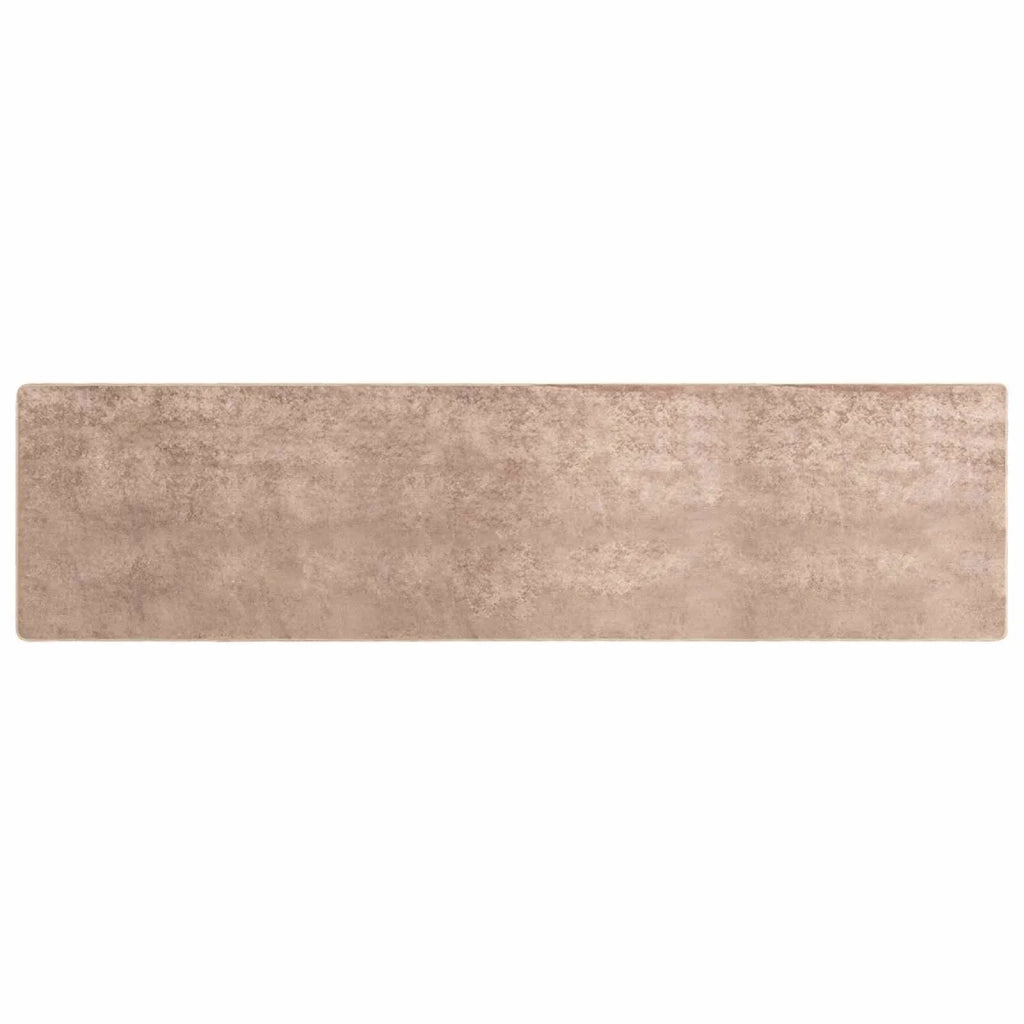 Runner Tappeto MARSA Sabbia 50 x 250 cm Poliestere e PVC 42023105