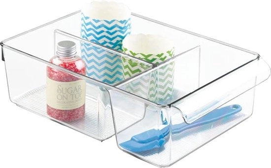 Organizzatore di cucina trasparente