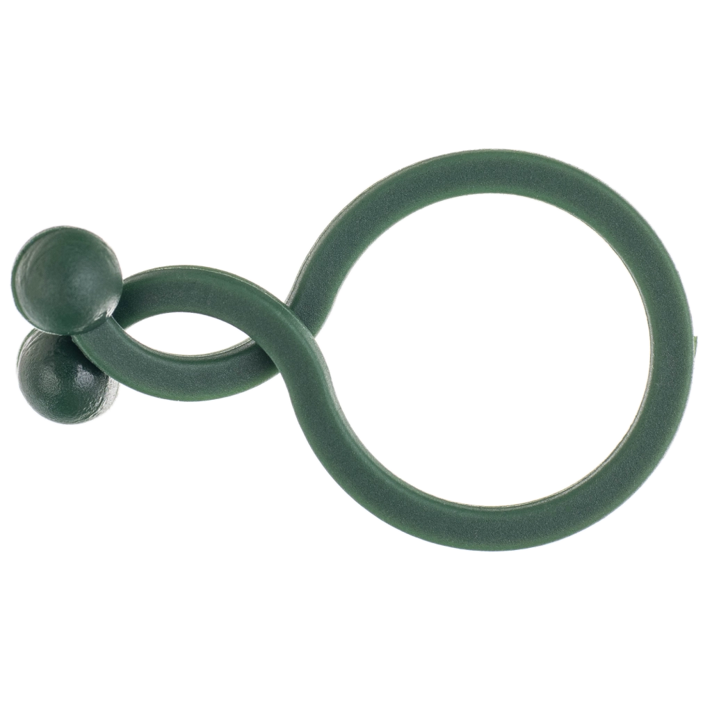 Clip KADAX per piante di pomodoro, pali, steli, germogli, 18 mm, 50 pezzi
