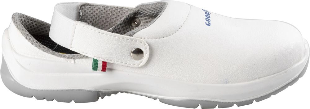 Goodyear Scarpe antinfortunistiche zoccolo metal-free SB-E-A SRC numero 44 bianco