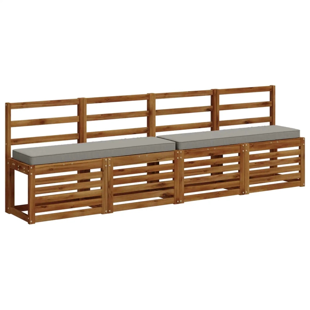 Cuscini per Panchina a 2 Pezzi VUGHT 2 pcs 100% Poliestere 950511