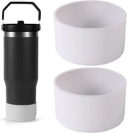 2 Pezzi di Gomma per Scarpe per Ossidiana per Onda - Bianco - Protezione per Stanley Quencher & IceFlow -